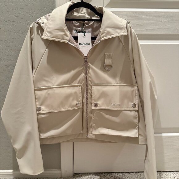 Barbour Jackets & Blazers - NWT Barbour | June Water Resistant Jacket | Blanc | Size: 6